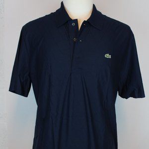 Short-Sleeve Lacoste Sport Size 6 Large, Navy Blue